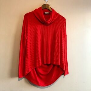 ✨$7 CLEAR-OUT✨ Anthropologie Saturday Sunday Soft Stretchy Cowl Neck Sweater Top
